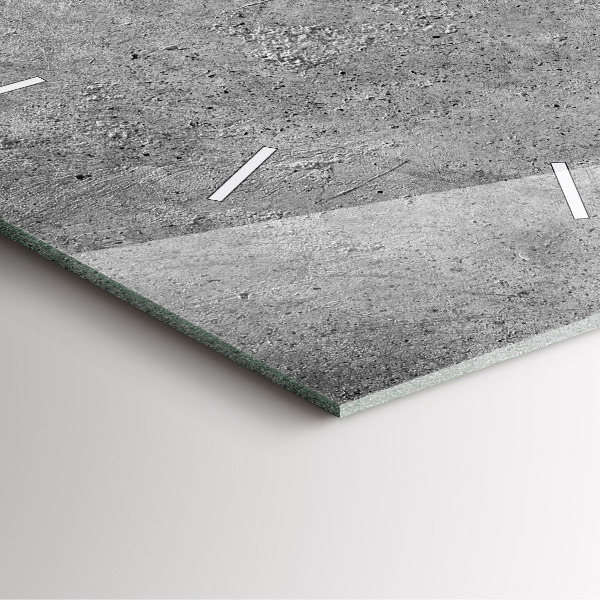 Square wall clock Industrial wall