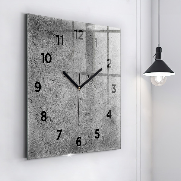 Square wall clock Industrial wall