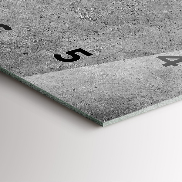 Square wall clock Industrial wall