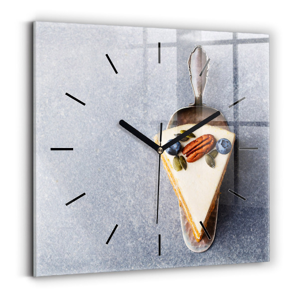 Square wall clock A piece of cake