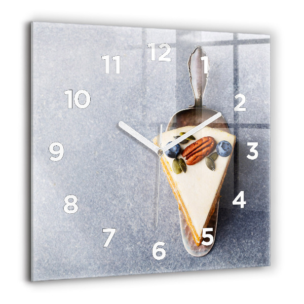 Square wall clock A piece of cake