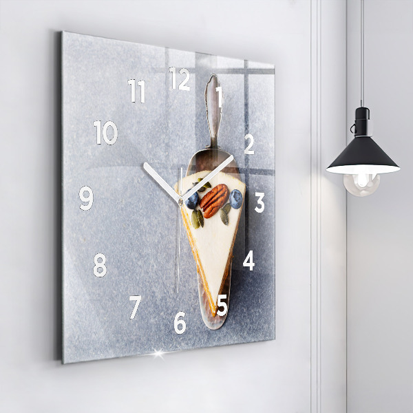 Square wall clock A piece of cake