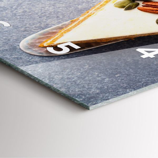 Square wall clock A piece of cake