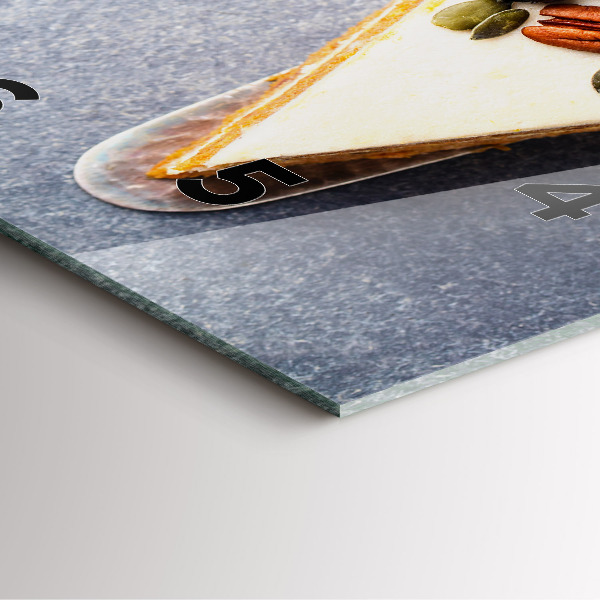 Square wall clock A piece of cake