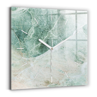 Square wall clock Marble Stone Texture