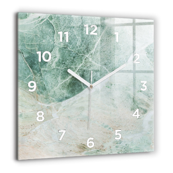 Square wall clock Marble Stone Texture