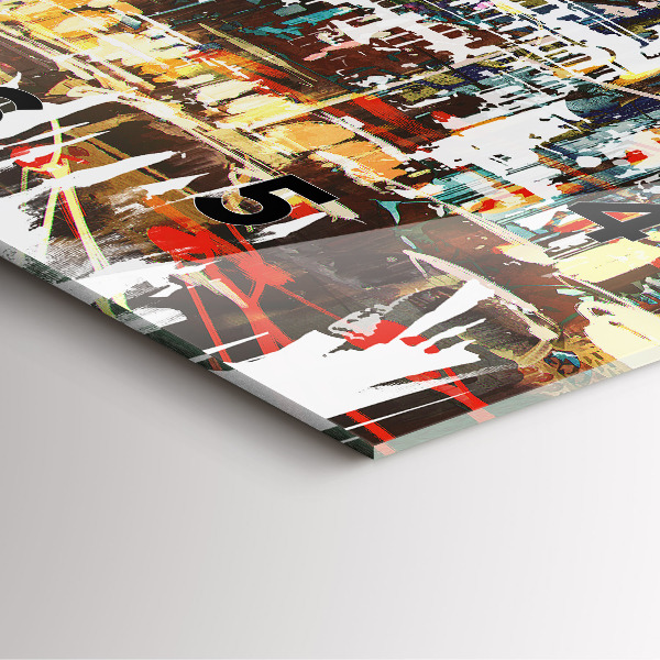 Square wall clock New York City