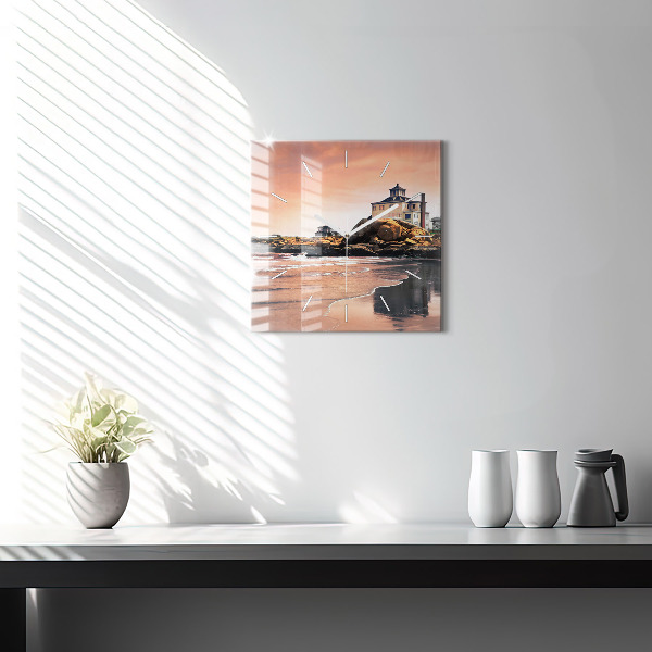 Square wall clock Sherman Coast