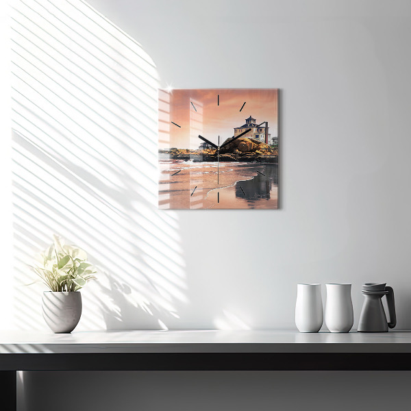 Square wall clock Sherman Coast