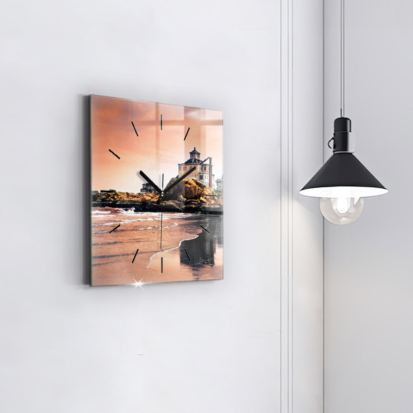 Square wall clock Sherman Coast