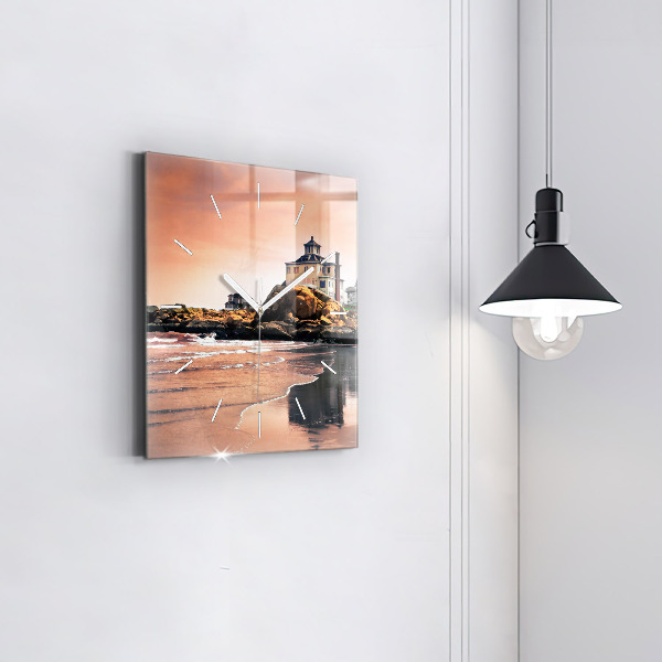 Square wall clock Sherman Coast