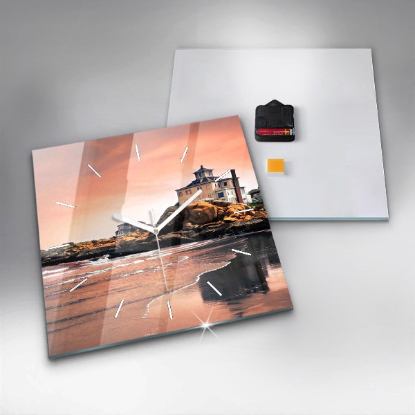 Square wall clock Sherman Coast