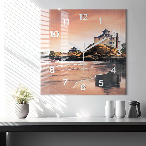 Square wall clock Sherman Coast