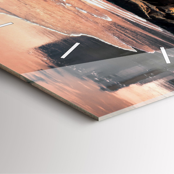 Square wall clock Sherman Coast