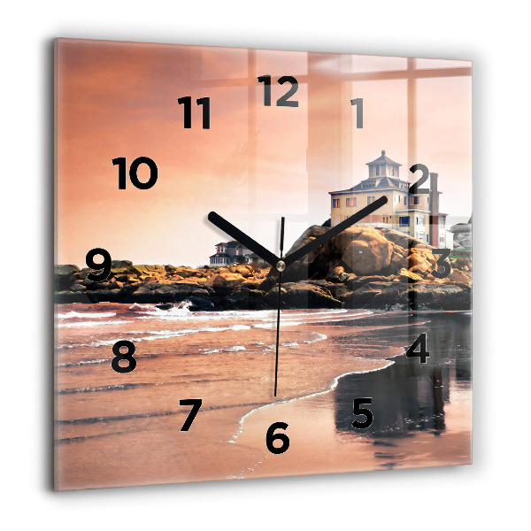 Square wall clock Sherman Coast