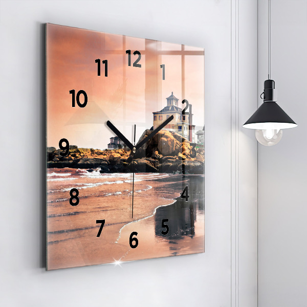 Square wall clock Sherman Coast