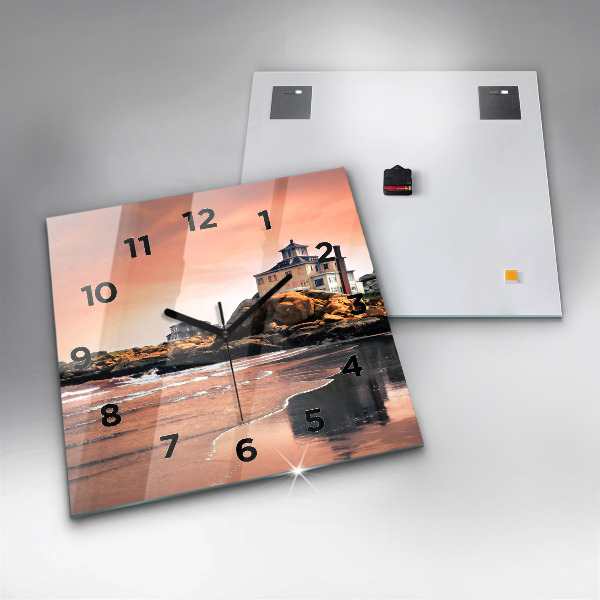 Square wall clock Sherman Coast