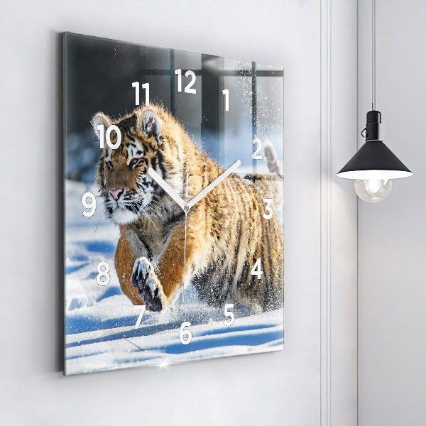 Square wall clock A Brave Step Forward