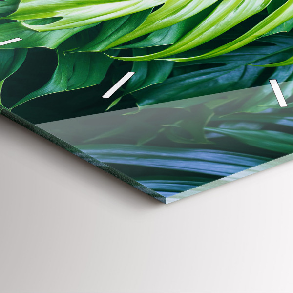 Square wall clock The Tropical Side of Nature