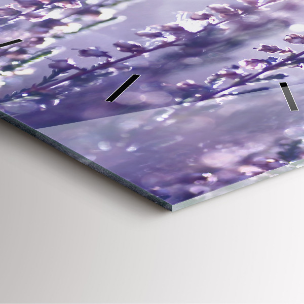 Square wall clock Abstraction