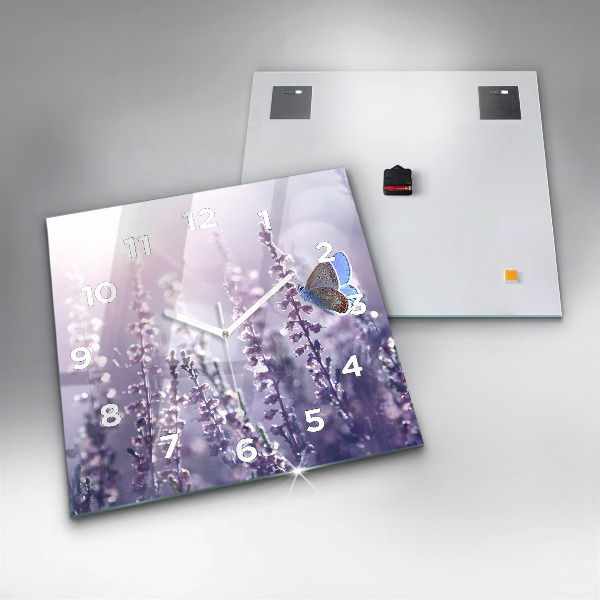 Square wall clock Abstraction