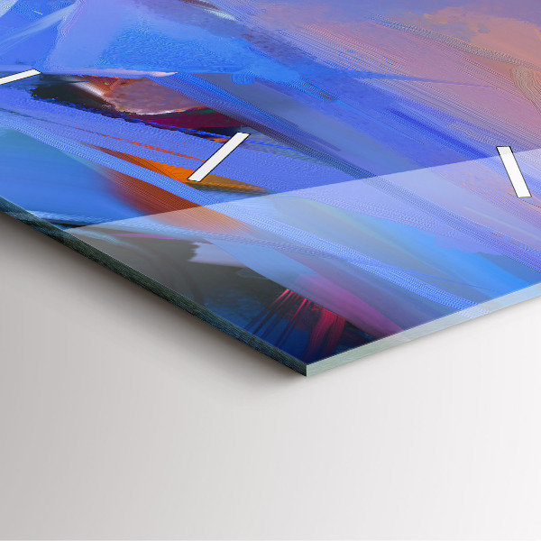 Square wall clock Seascape