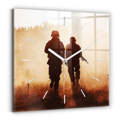 Square wall clock United States Marines
