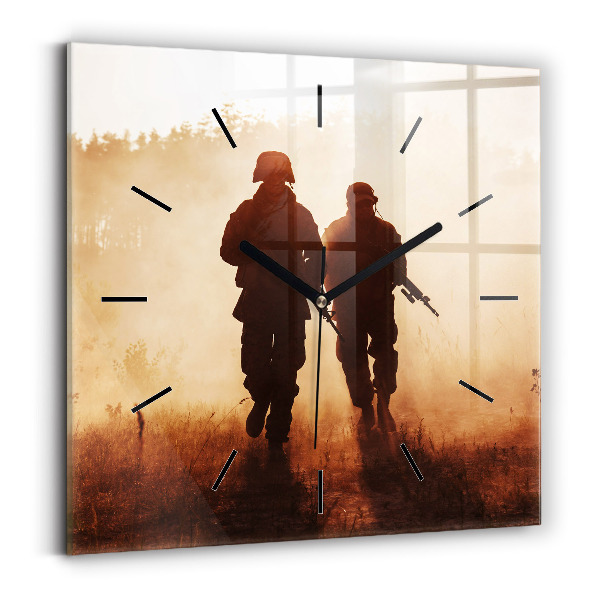 Square wall clock United States Marines