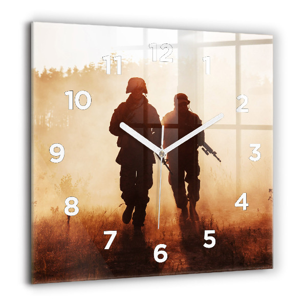 Square wall clock United States Marines