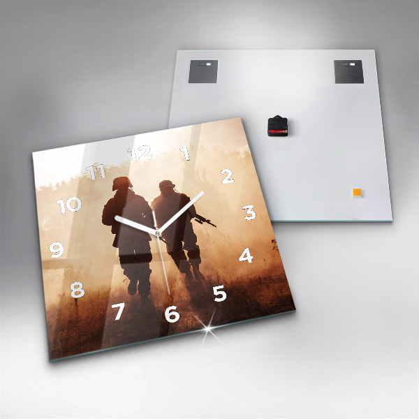 Square wall clock United States Marines