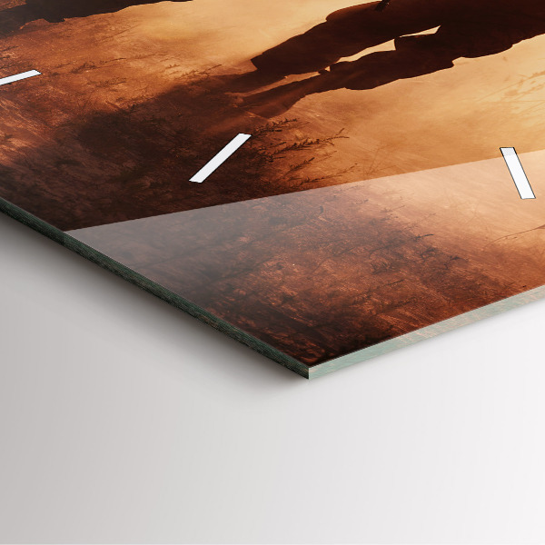 Square wall clock United States Marines