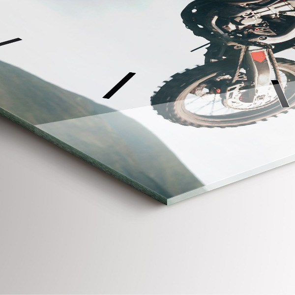 Square wall clock Motor Style Adrenaline