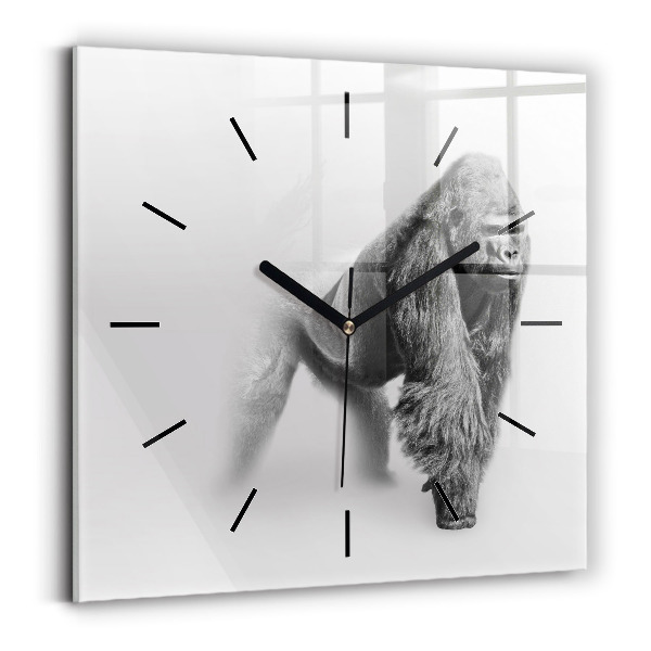 Square wall clock Animal Art Collection