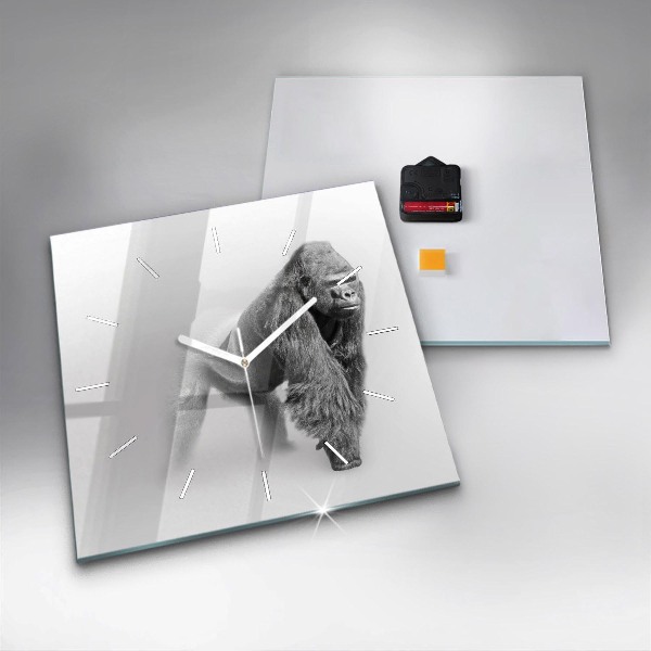 Square wall clock Animal Art Collection