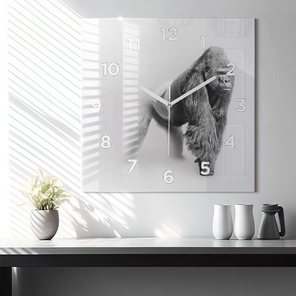 Square wall clock Animal Art Collection