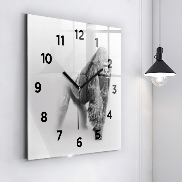 Square wall clock Animal Art Collection