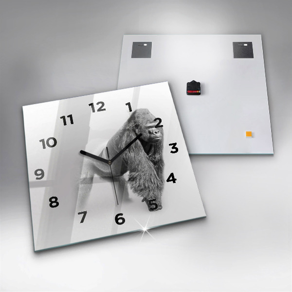Square wall clock Animal Art Collection