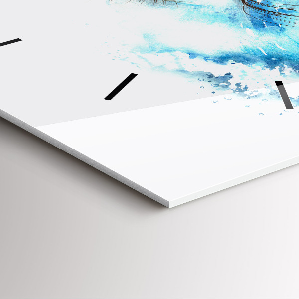 Square wall clock Sea Eye