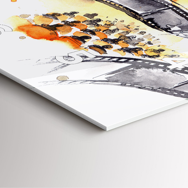 Square wall clock Cinematography camera