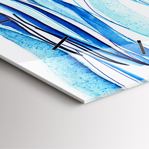 Square wall clock Surfboard