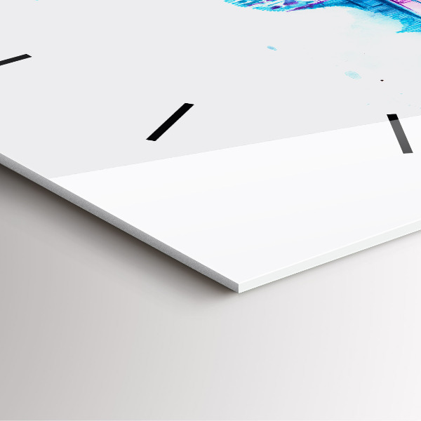 Square wall clock Cello Park Lake