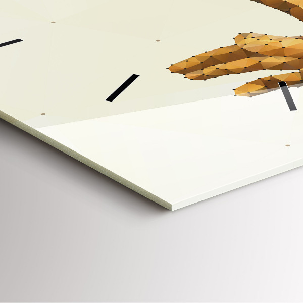 Square wall clock Creation of Adam