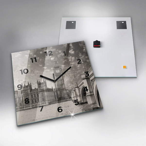 Square wall clock London England Big Ben