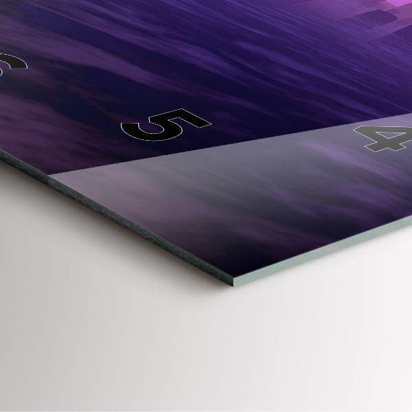 Square wall clock Sunset at Stonehenge