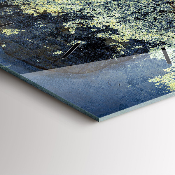 Square wall clock Butterfly vintage style