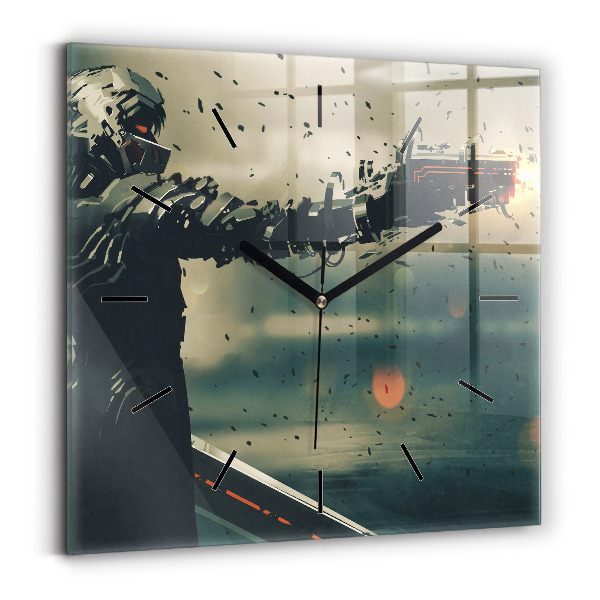 Square wall clock Lethal weapon game