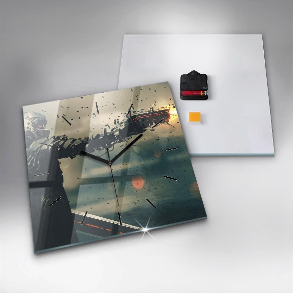 Square wall clock Lethal weapon game