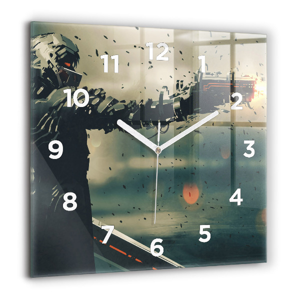 Square wall clock Lethal weapon game