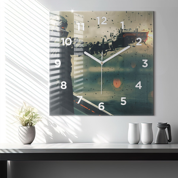 Square wall clock Lethal weapon game