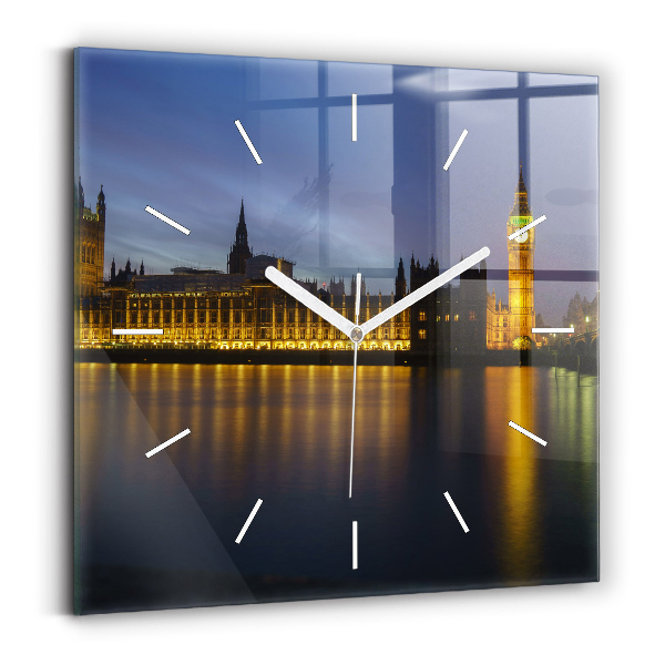 Square wall clock Winchester Palace London